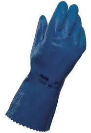 Guantes Nitrilo Pesado Soporte Textil Mapa Titan 393